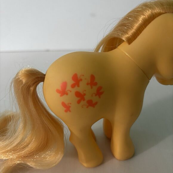 My Little Pony G1 MLP Butterscotch Hasbro 1982 Hong Kong Vintage 80s Toy - Picture 8 of 9